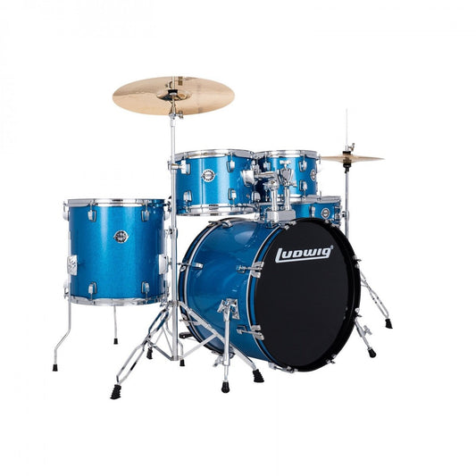 Trống Cơ Ludwig Accent Drive LC195 (22/10-12/16/14 + Hardware + Cymbal) - Việt Music