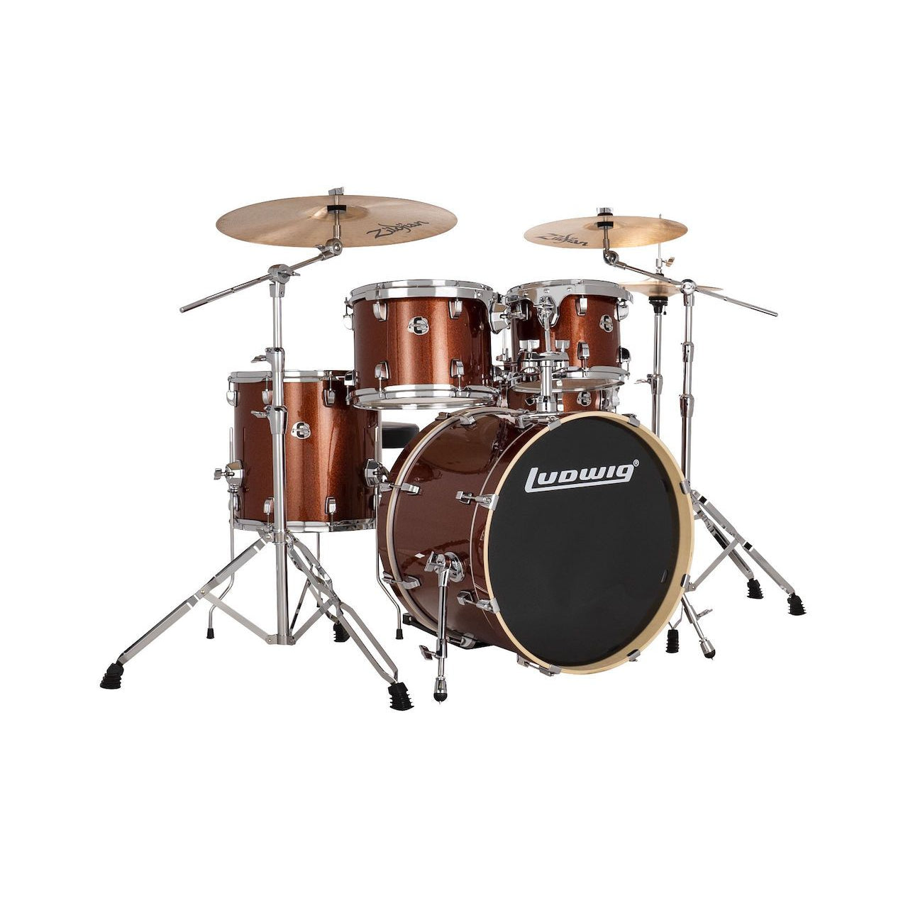 Trống Cơ Ludwig Evolution LE520 (20/10-12/14/14 + Hardware) - Việt Music