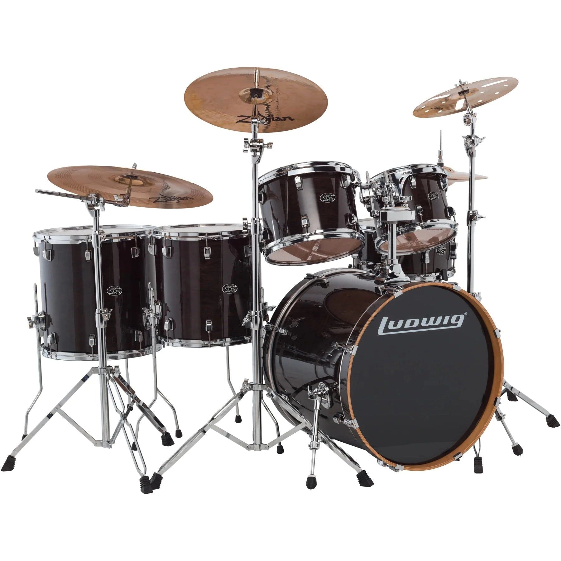 Trống Cơ Ludwig Evolution Maple LCEM622 (22/10-12/14-16/14 + Hardware) - Việt Music