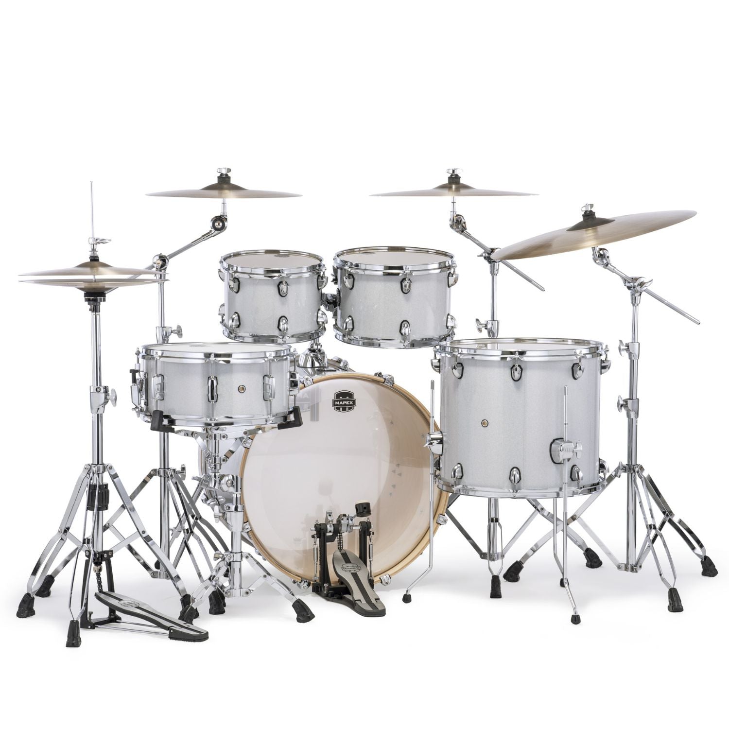 Trống Cơ Mapex Mars Birch MA529SF (22/10 - 12/16/14) + Hardware L4HPACK 400 Series + Cymbal PAISTE PST3 - Việt Music