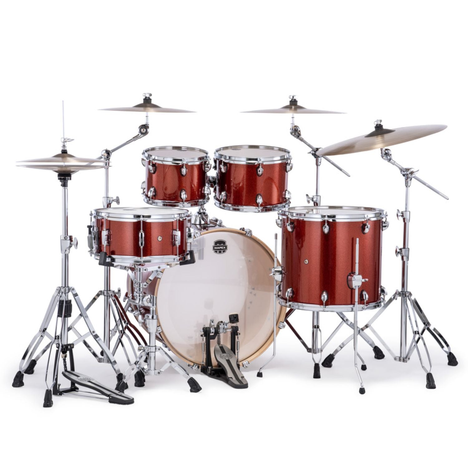 Trống Cơ Mapex Mars Birch MA529SF (22/10 - 12/16/14) + Hardware L4HPACK 400 Series + Cymbal PAISTE PST3 - Việt Music