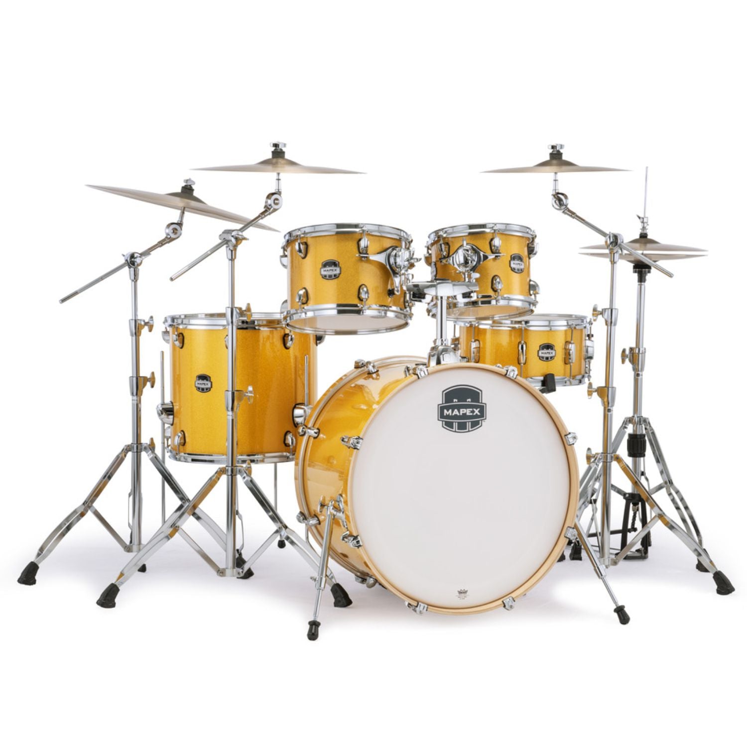 Trống Cơ Mapex Mars Birch MA529SF (22/10 - 12/16/14) + Hardware L4HPACK 400 Series + Cymbal PAISTE PST3 - Việt Music