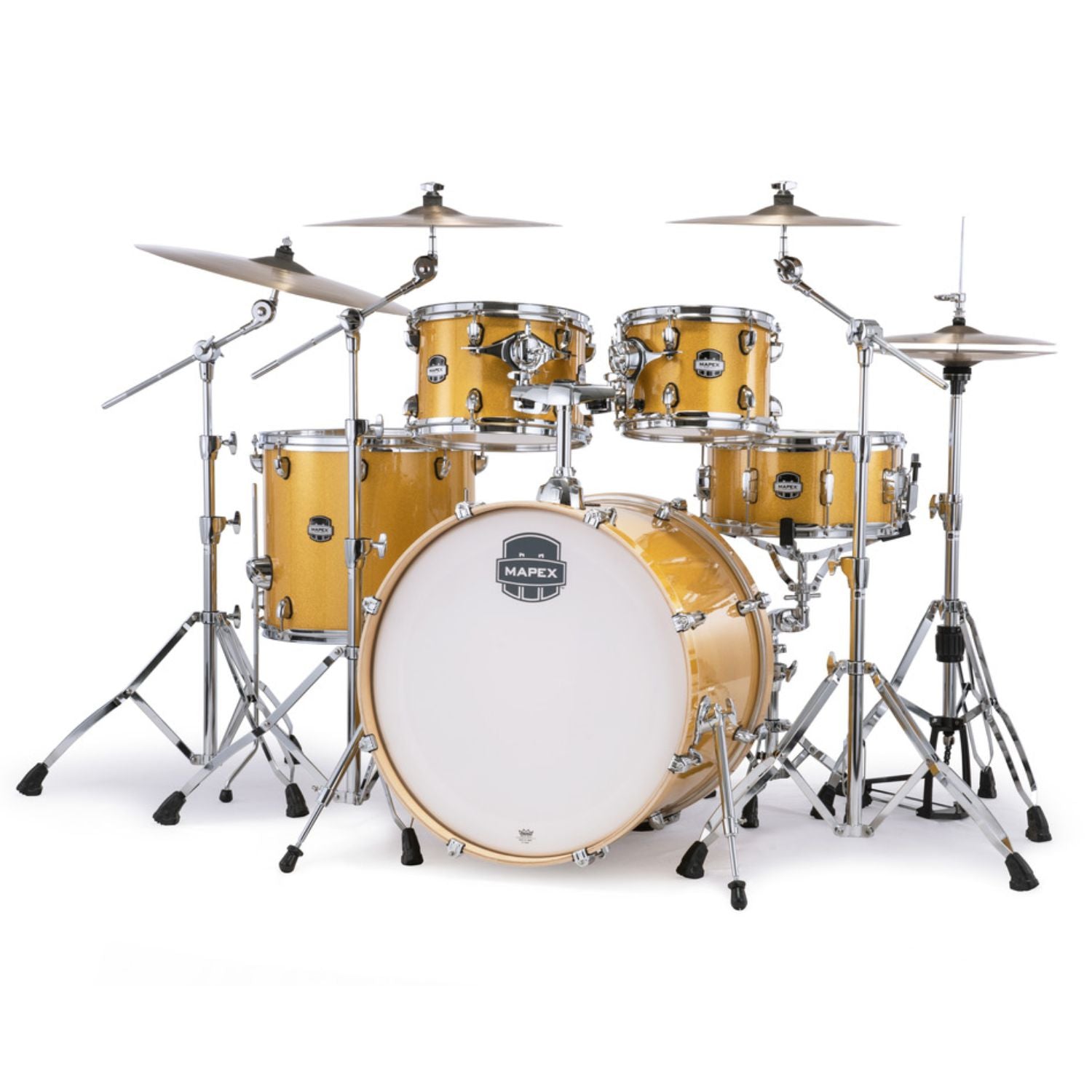 Trống Cơ Mapex Mars Birch MA529SF (22/10 - 12/16/14) + Hardware L4HPACK 400 Series + Cymbal PAISTE PST3 - Việt Music