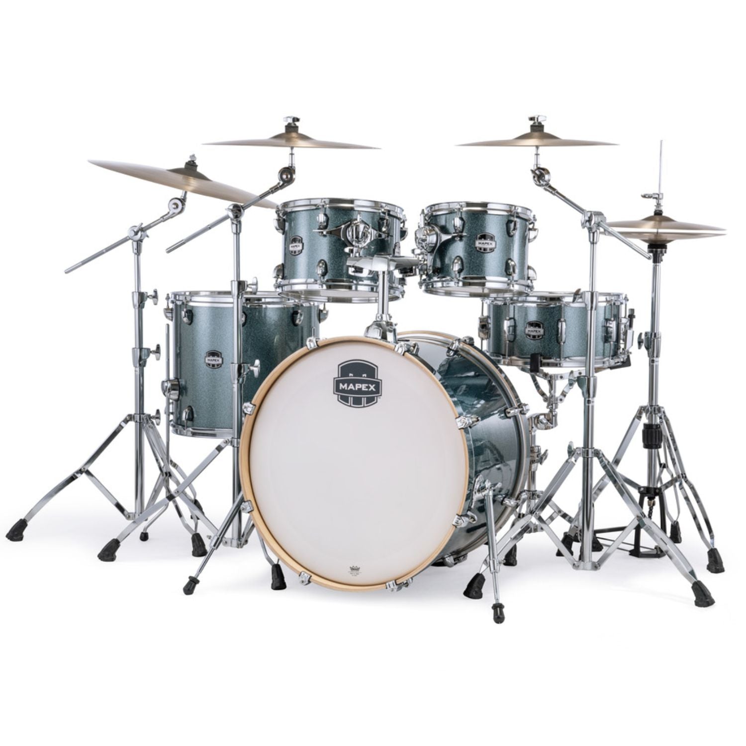 Trống Cơ Mapex Mars Birch MA529SF (22/10 - 12/16/14) + Hardware L4HPACK 400 Series + Cymbal PAISTE PST3 - Việt Music