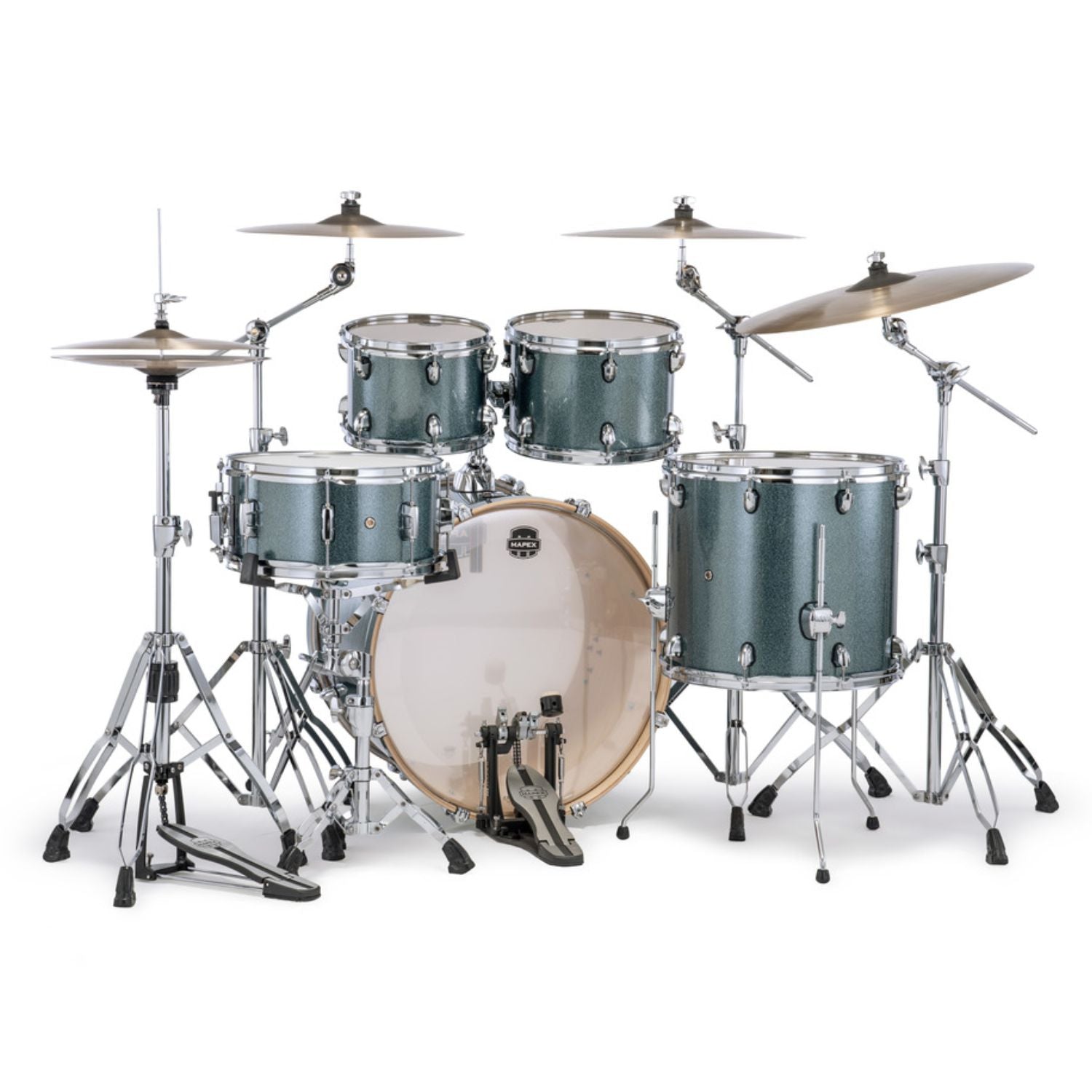 Trống Cơ Mapex Mars Birch MA529SF (22/10 - 12/16/14) + Hardware L4HPACK 400 Series + Cymbal PAISTE PST3 - Việt Music