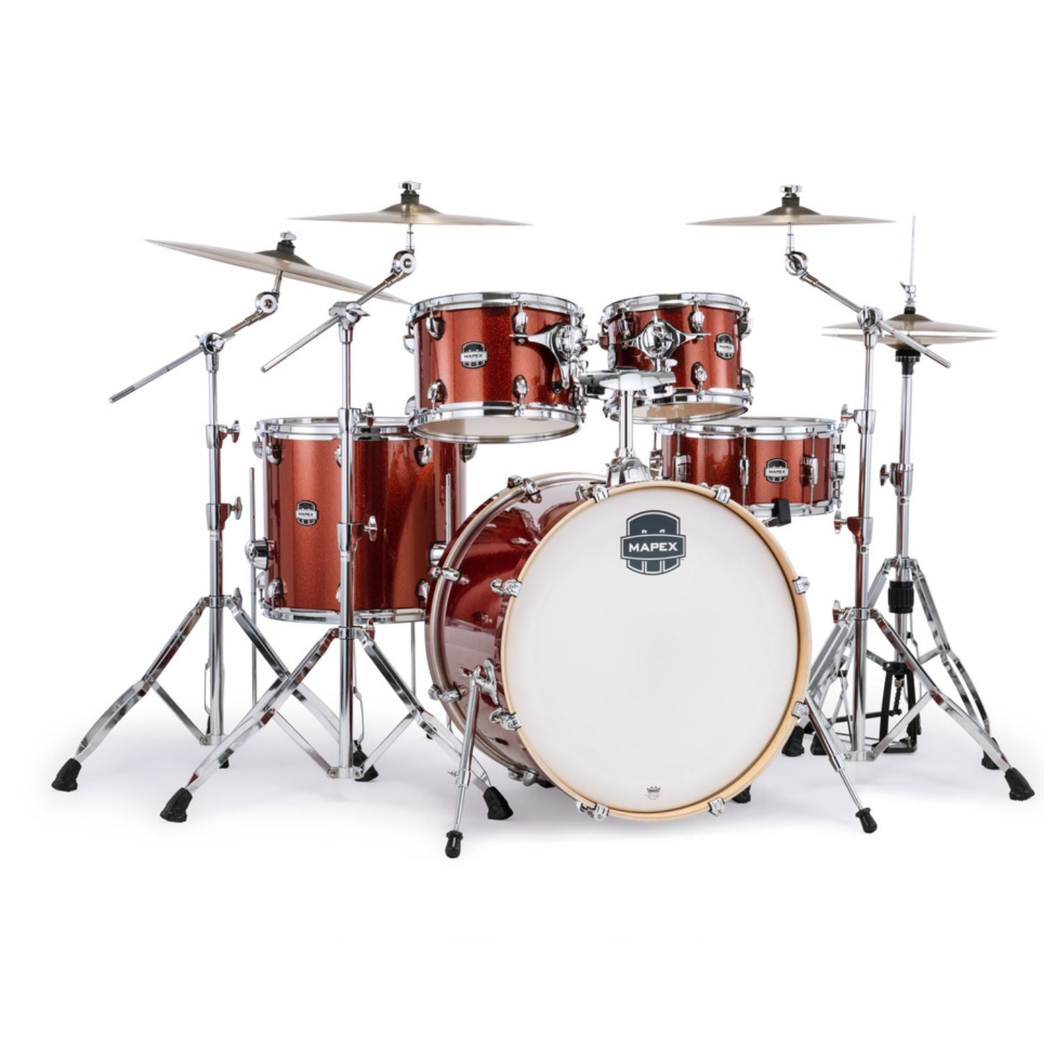 Trống Cơ Mapex Mars Birch MA529SF (22/10 - 12/16/14) + Hardware L4HPACK 400 Series + Cymbal PAISTE PST3 - Việt Music