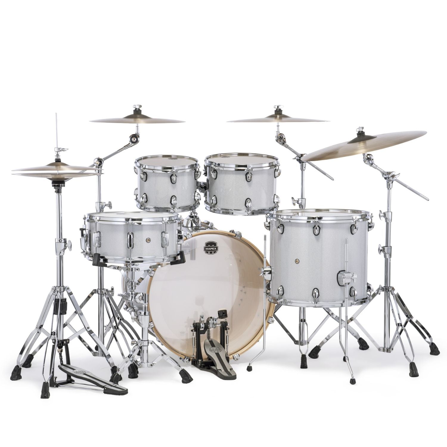 Trống Cơ Mapex Mars Maple MM529SF (22/10 - 12/16/14) + Hardware L4HPACK 400 Series + Cymbal PAISTE PST3 - Việt Music