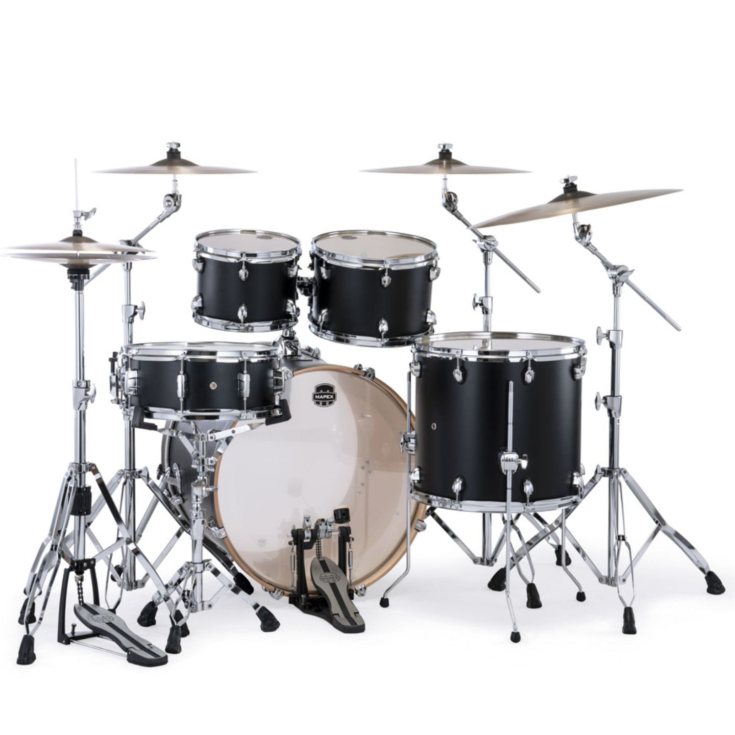 Trống Cơ Mapex Mars Maple MM529SF (22/10 - 12/16/14) + Hardware L4HPACK 400 Series + Cymbal PAISTE PST3 - Việt Music