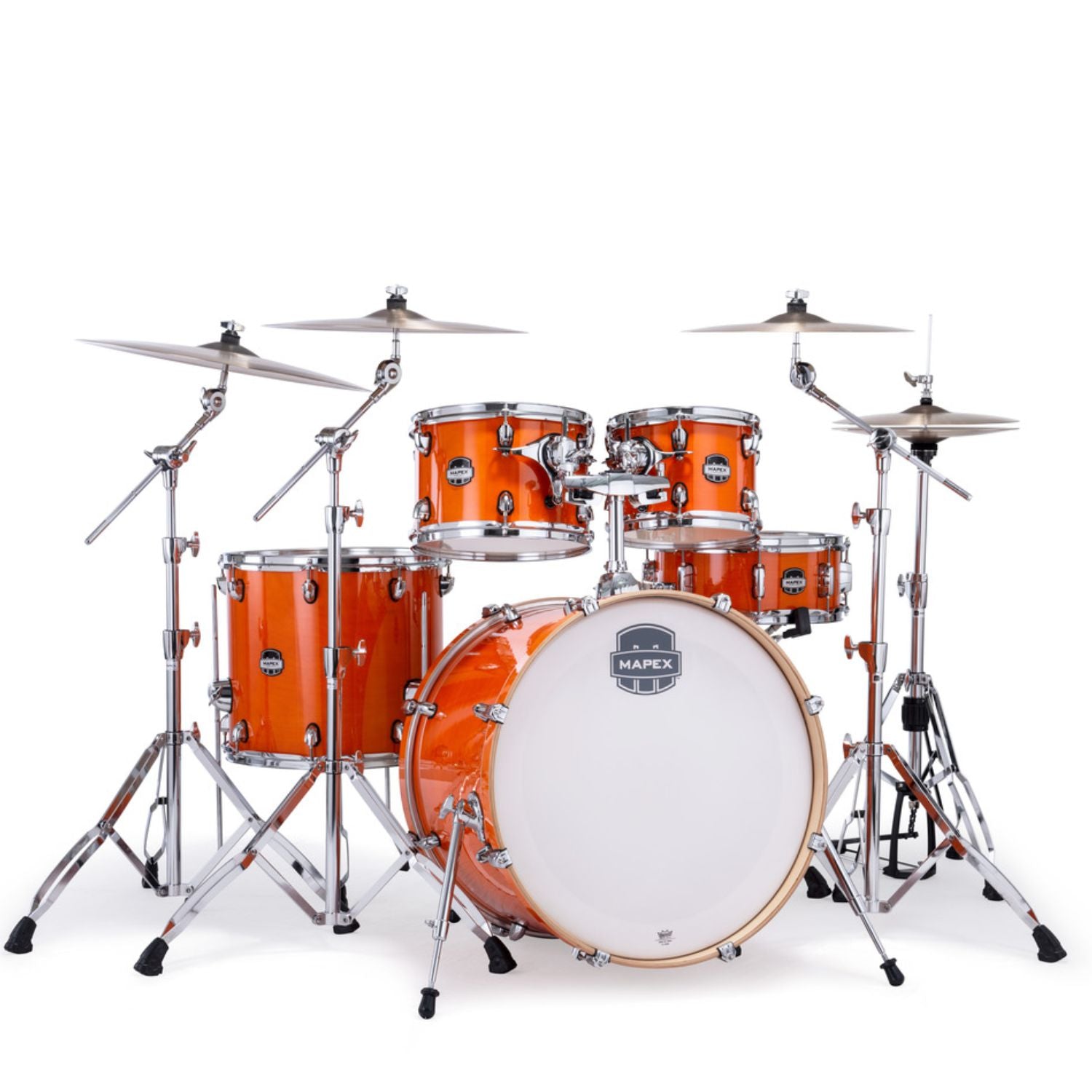 Trống Cơ Mapex Mars Maple MM529SF (22/10 - 12/16/14) + Hardware L4HPACK 400 Series + Cymbal PAISTE PST3 - Việt Music