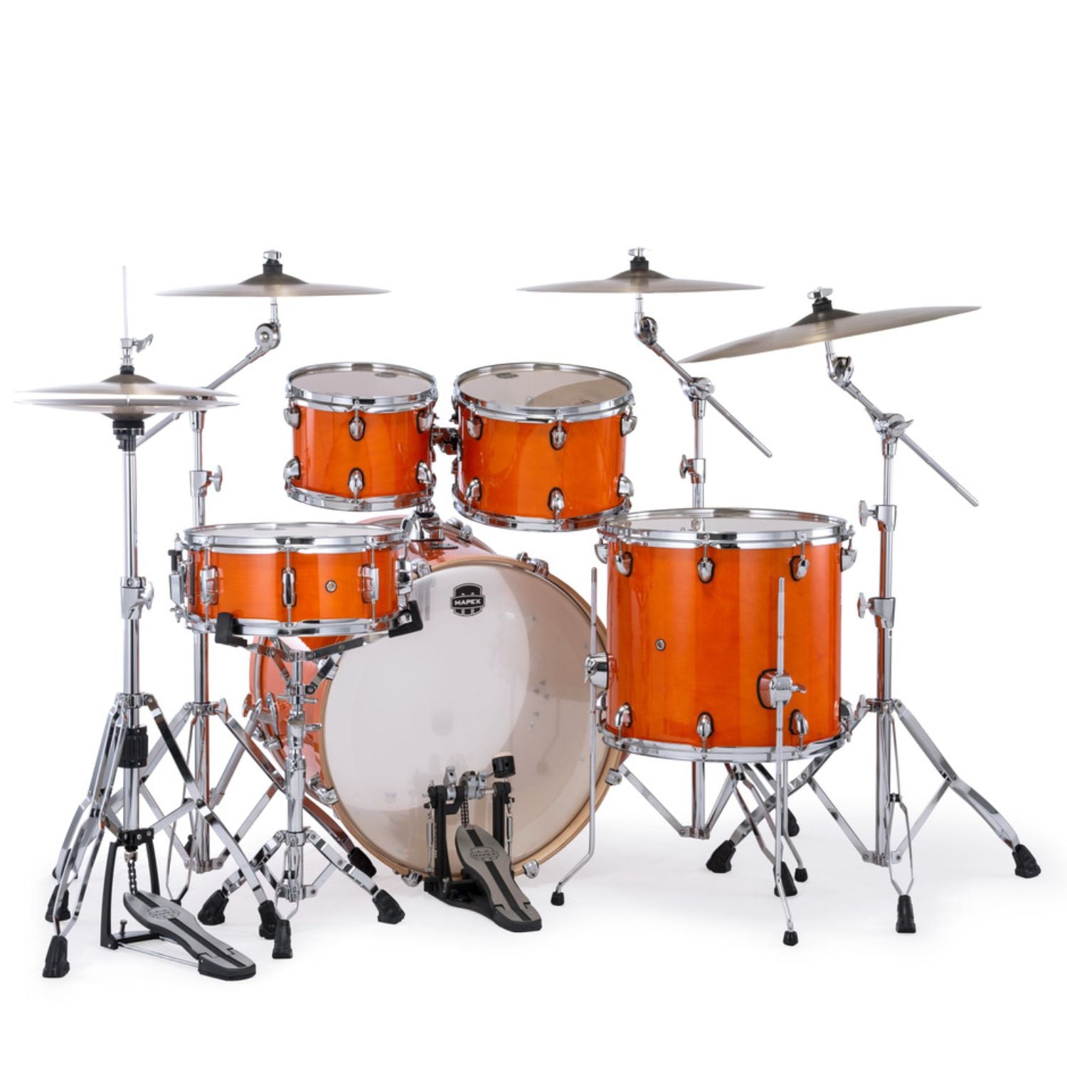 Trống Cơ Mapex Mars Maple MM529SF (22/10 - 12/16/14) + Hardware L4HPACK 400 Series + Cymbal PAISTE PST3 - Việt Music