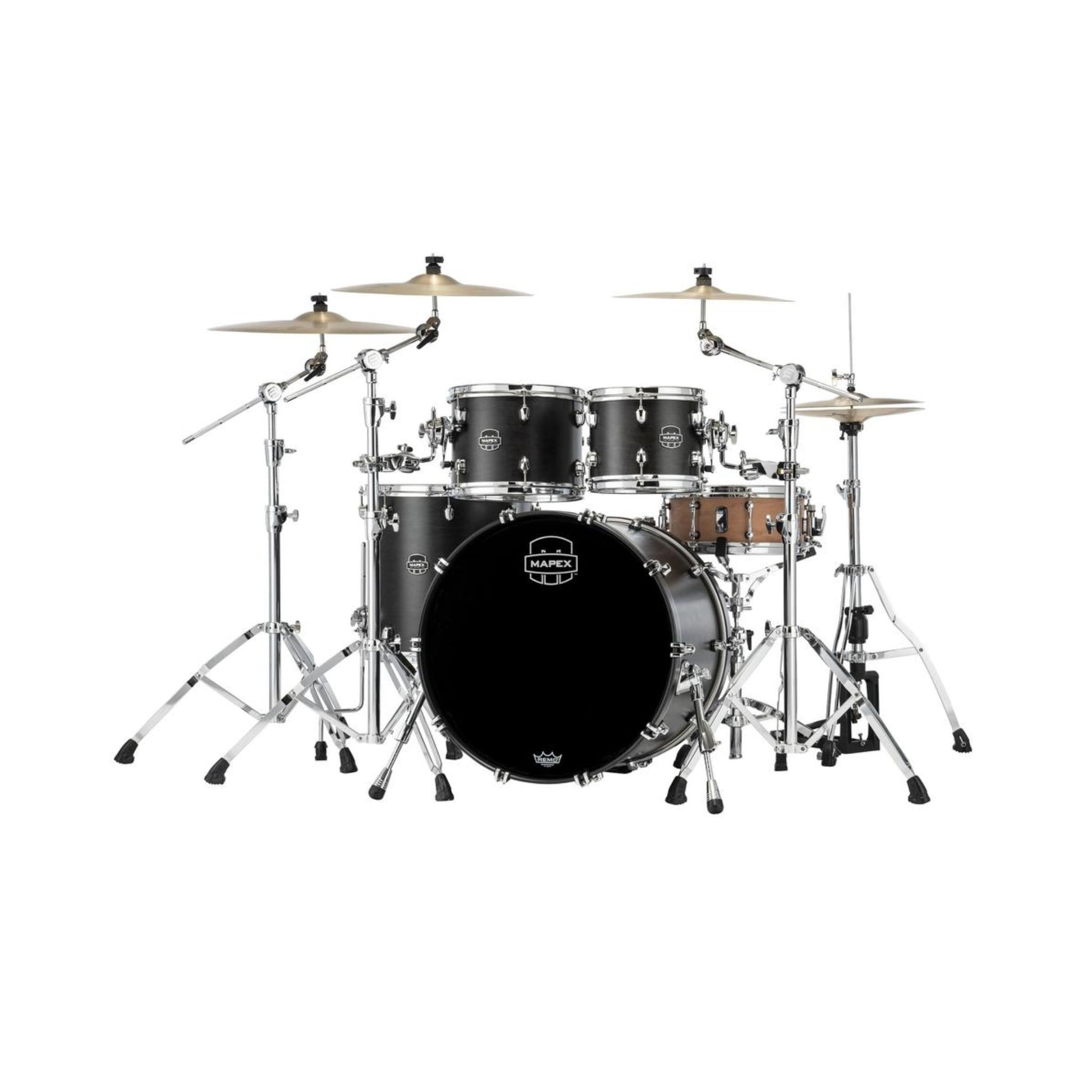 Trống Cơ Mapex Saturn Maple - Walnut Hybrid Shell Pack SR529XU - Việt Music