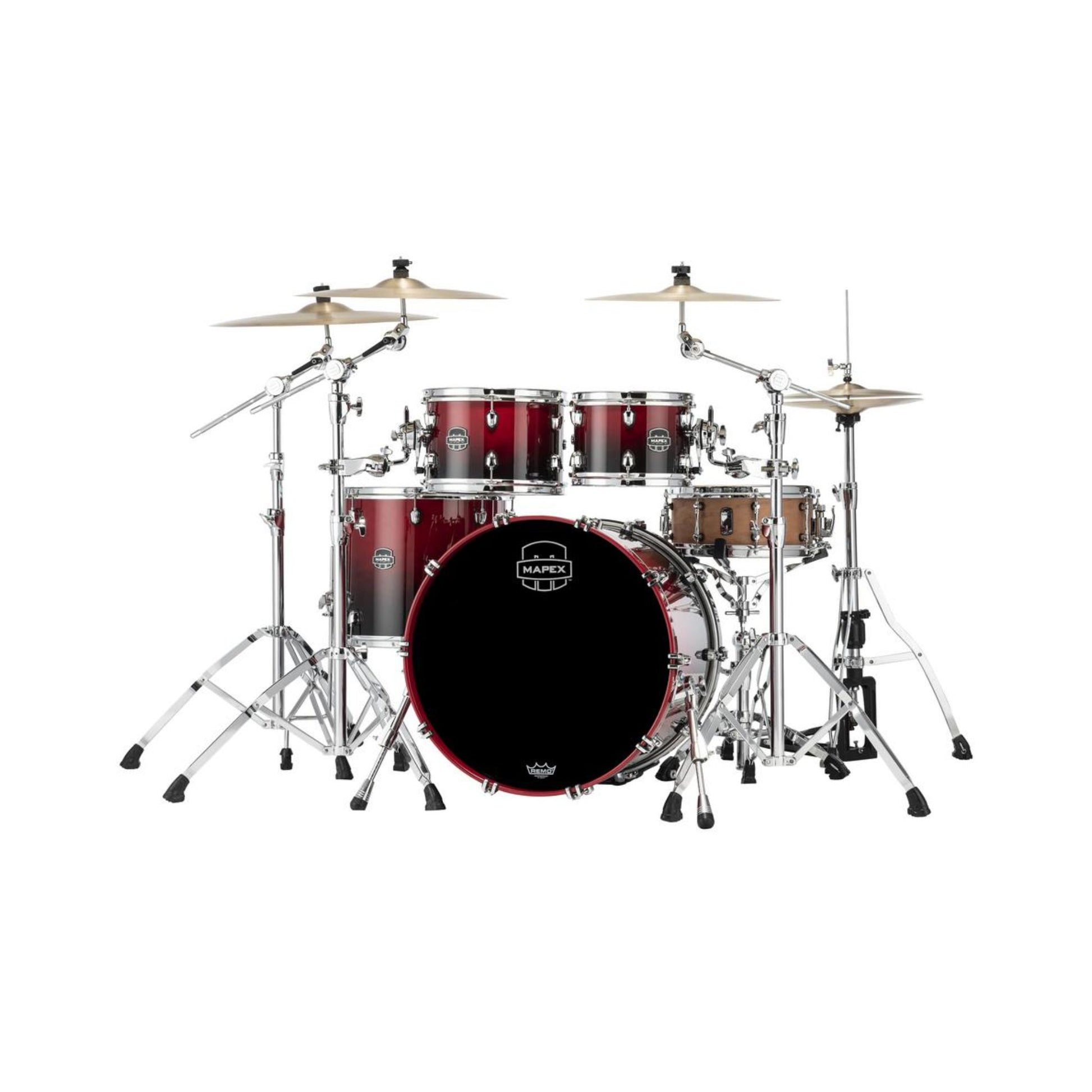 Trống Cơ Mapex Saturn Maple - Walnut Hybrid Shell Pack SR529XU - Việt Music