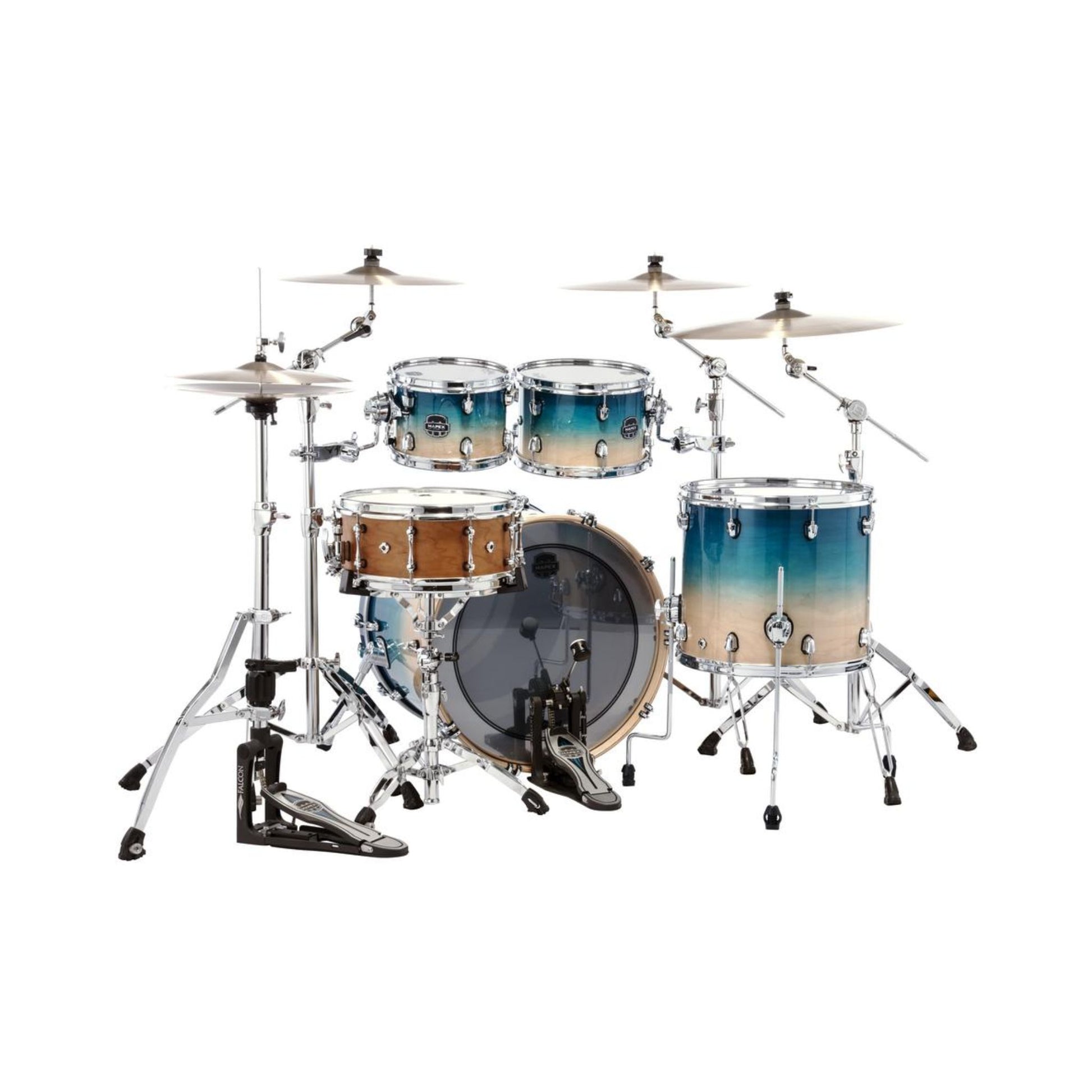 Trống Cơ Mapex Saturn Maple - Walnut Hybrid Shell Pack SR529XU - Việt Music