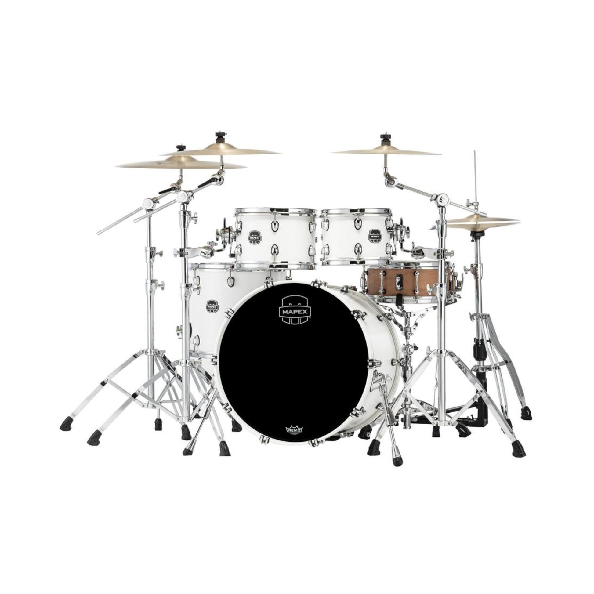 Trống Cơ Mapex Saturn Maple - Walnut Hybrid Shell Pack SR529XU - Việt Music