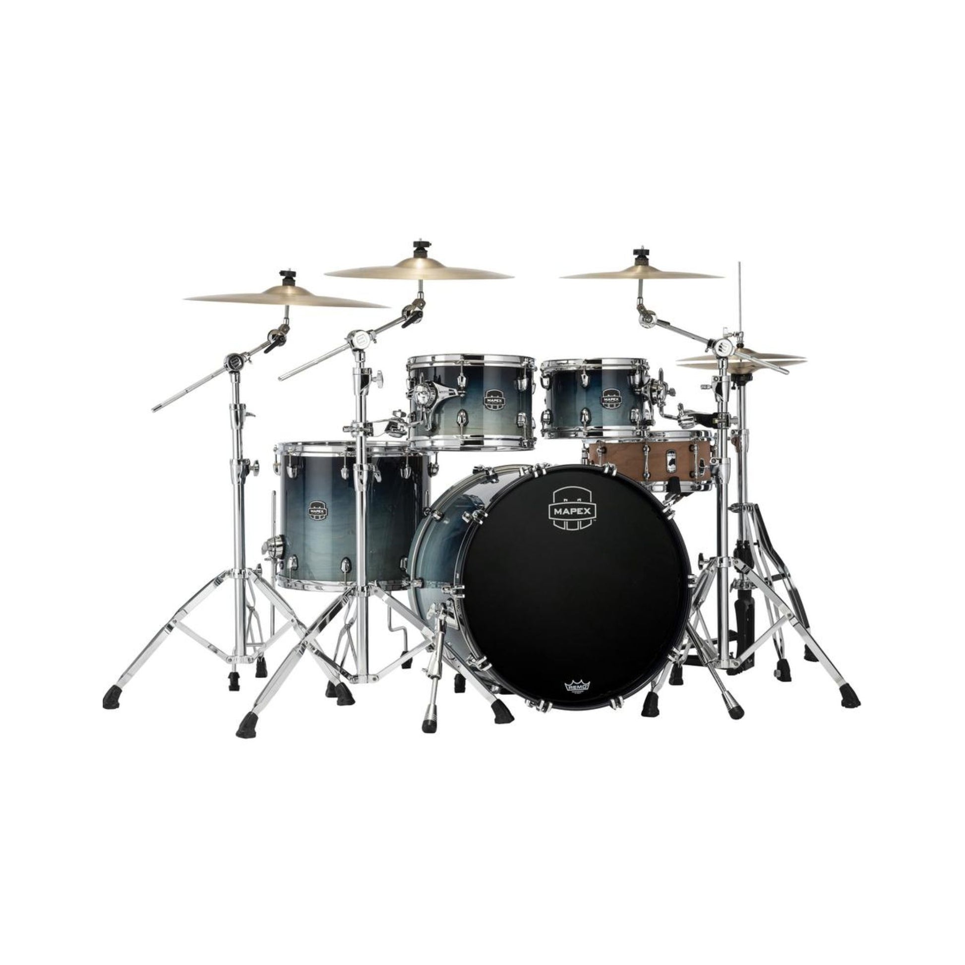 Trống Cơ Mapex Saturn Maple - Walnut Hybrid Shell Pack SR529XU - Việt Music