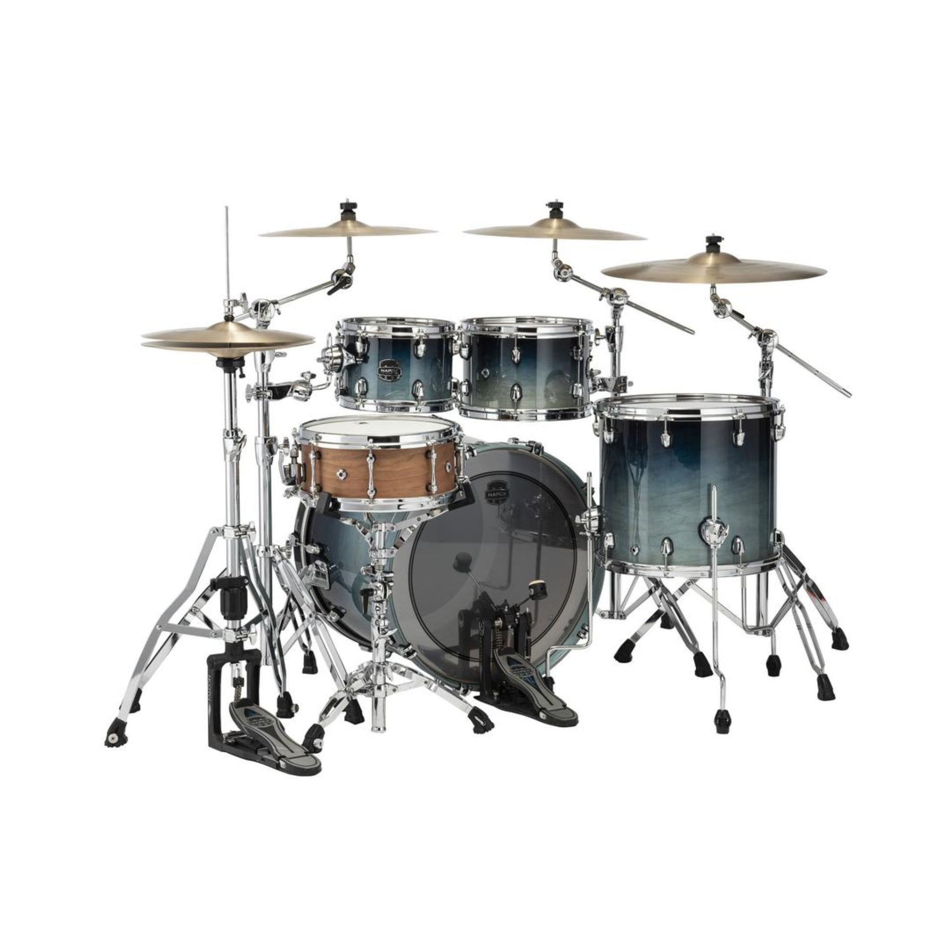 Trống Cơ Mapex Saturn Maple - Walnut Hybrid Shell Pack SR529XU - Việt Music