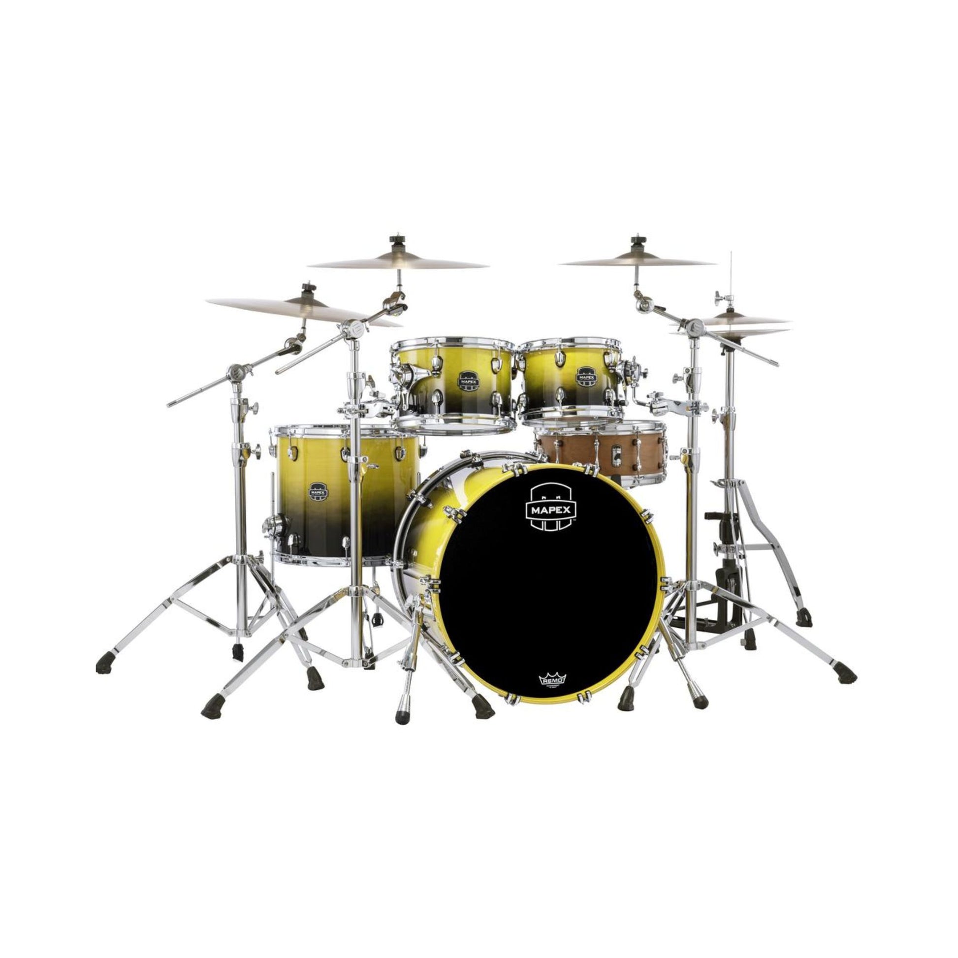 Trống Cơ Mapex Saturn Maple - Walnut Hybrid Shell Pack SR529XU - Việt Music