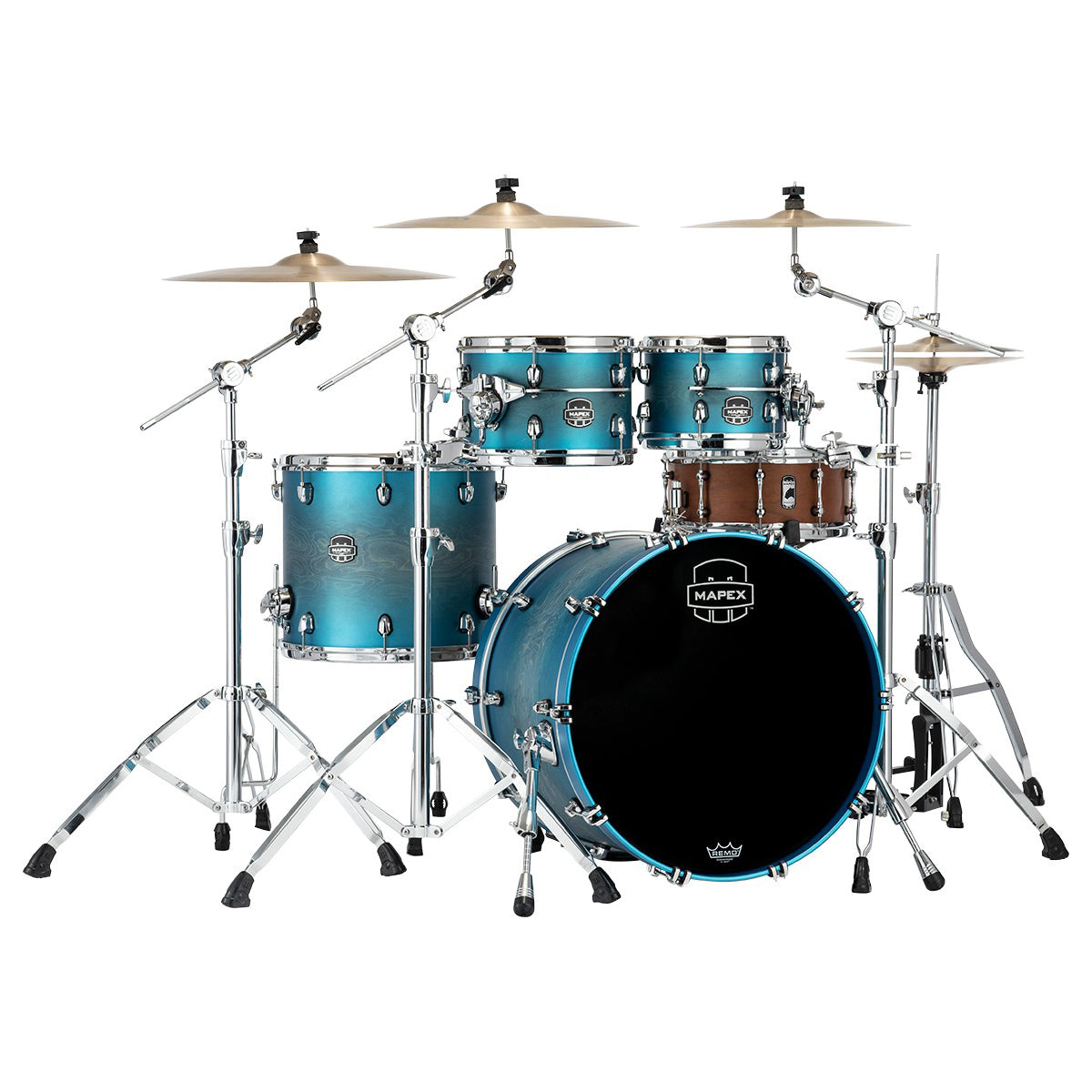 Trống Cơ Mapex SE529XEB Saturn Evolution Classic Birch 4-Piece Shell Pack - Việt Music