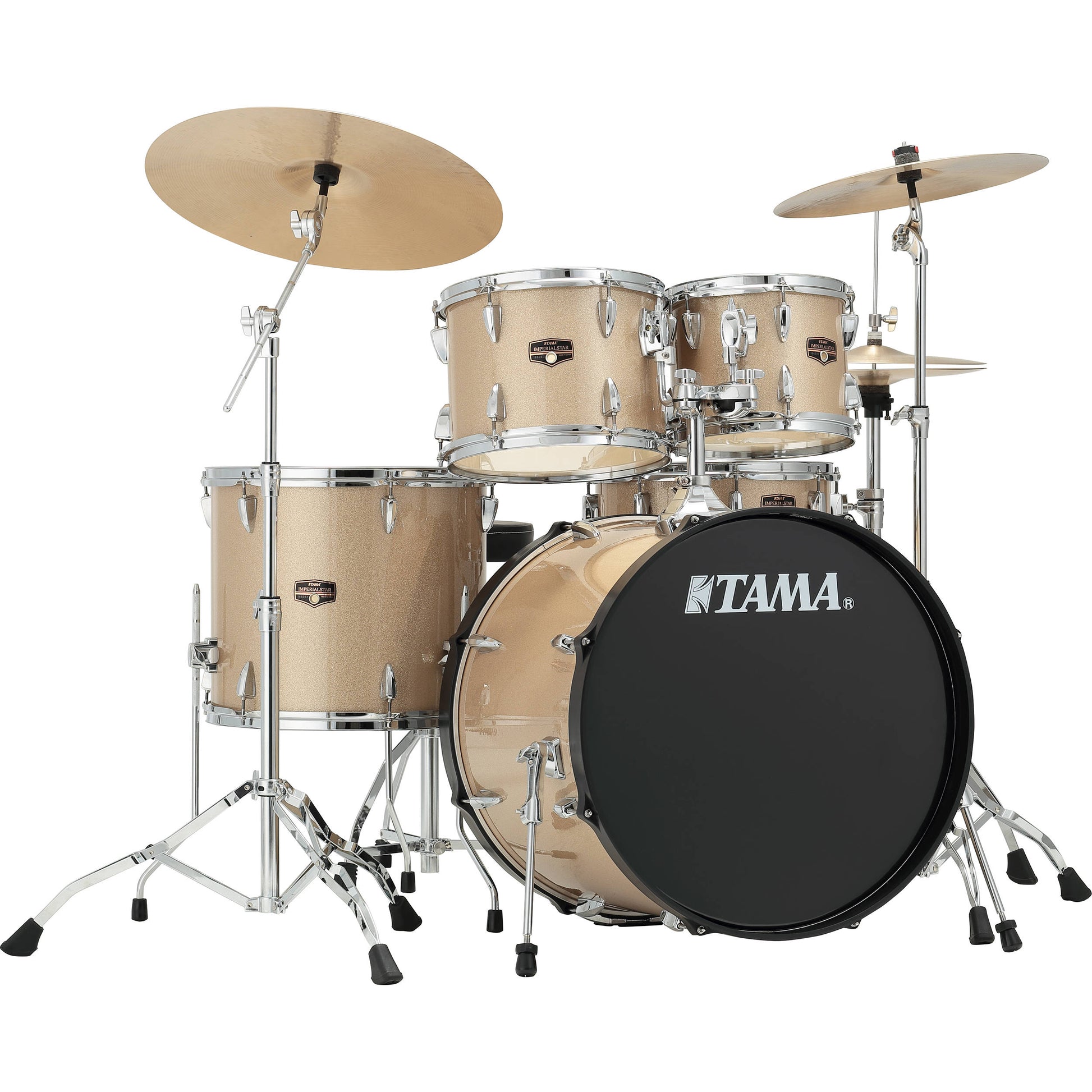 Trống Cơ Tama Imperialstar IE52C (22/10-12/16/14 + Cymbal), Accu-Tune Hoop - Việt Music