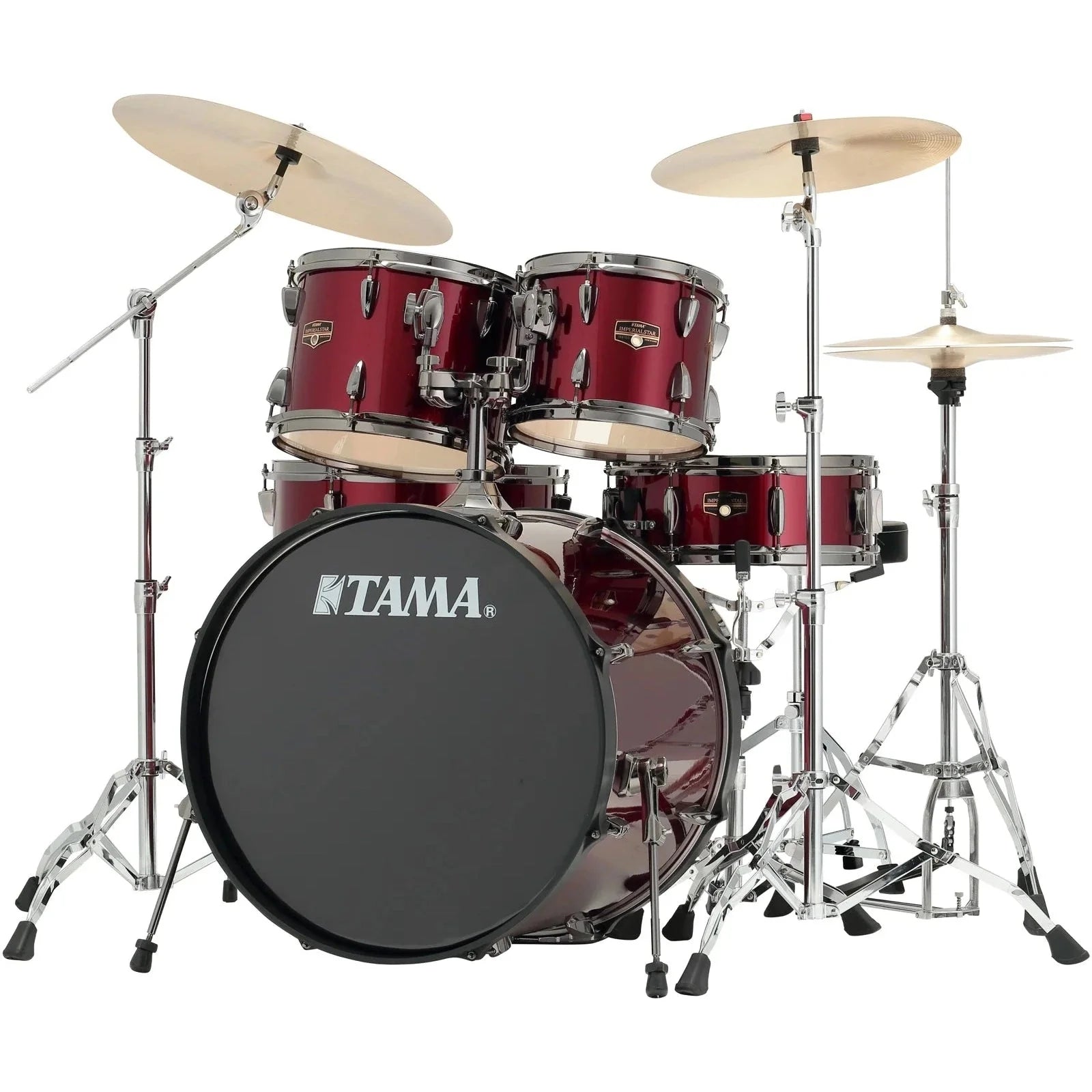 Trống Cơ Tama Imperialstar IP50H6NB (20/10-12/14/14), w/Black Nickel Hardware, Accu-Tune Hoop - Việt Music