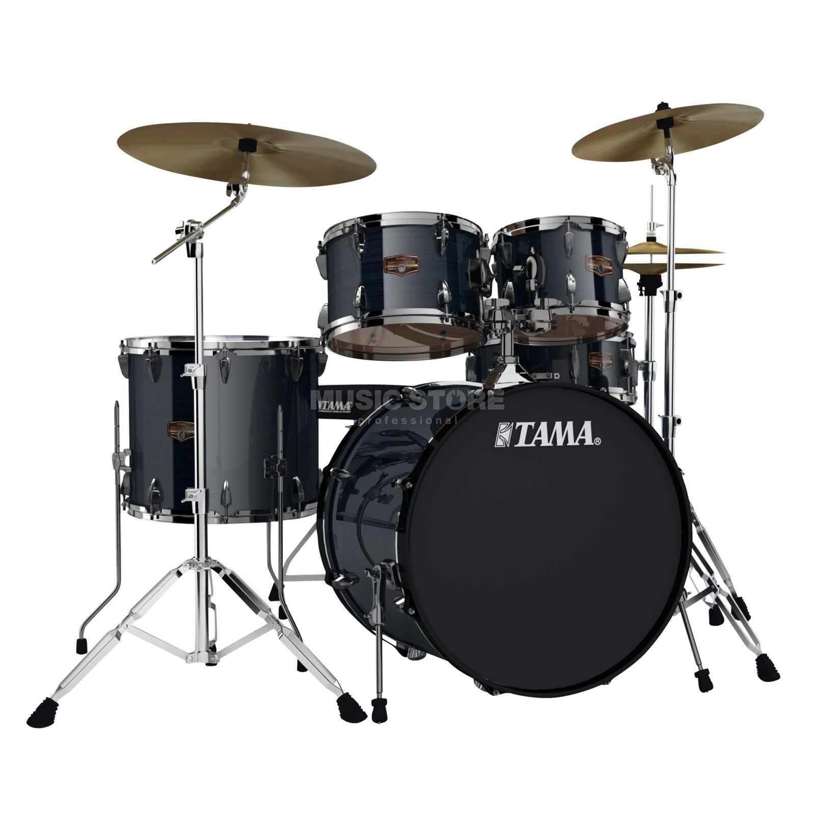 Trống Cơ Tama Imperialstar IP50HH6NB (20/10-12/14/14), w/Black Nickel Hardware, Accu-Tune Hoop - Việt Music