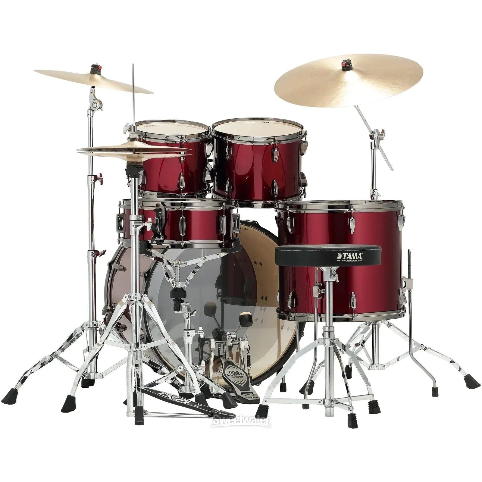 Trống Cơ Tama Imperialstar IP50HH6NB (20/10-12/14/14), w/Black Nickel Hardware, Accu-Tune Hoop - Việt Music