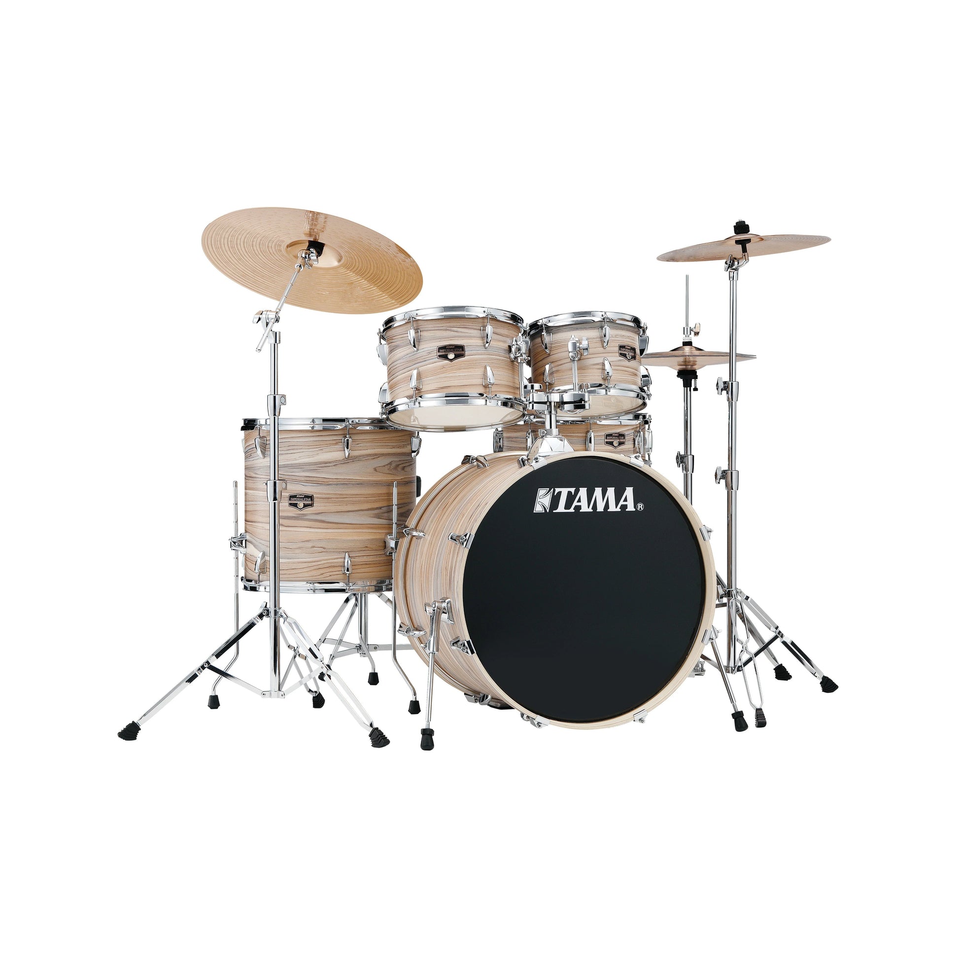 Trống Cơ Tama Imperialstar IP52H6W (22/10-12/16/14 + Hardware) Matching Wood Hoops - Việt Music