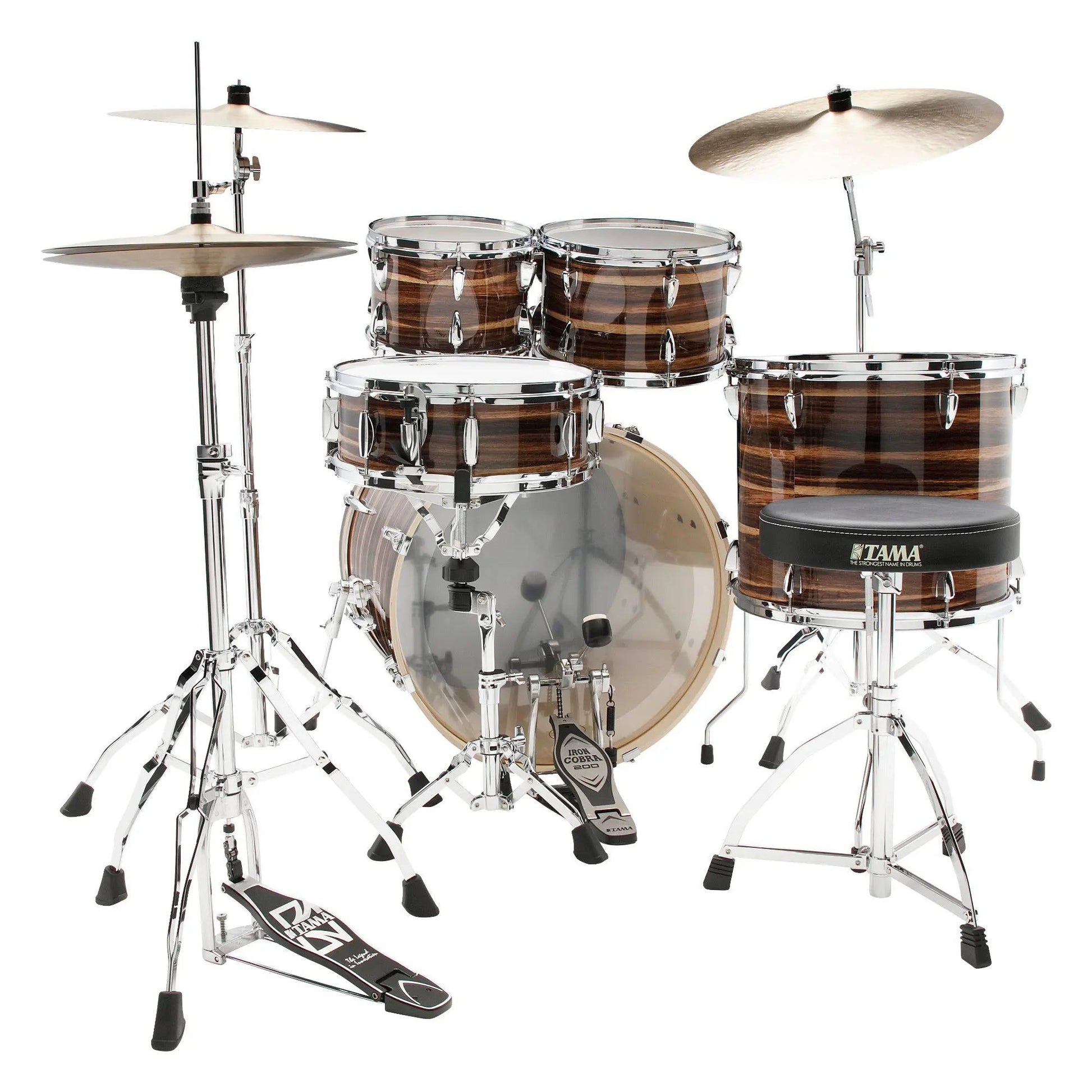 Trống Cơ Tama Imperialstar IP58H6W (18/10-12/14/14 + Hardware) Matching Wood Hoops - Việt Music