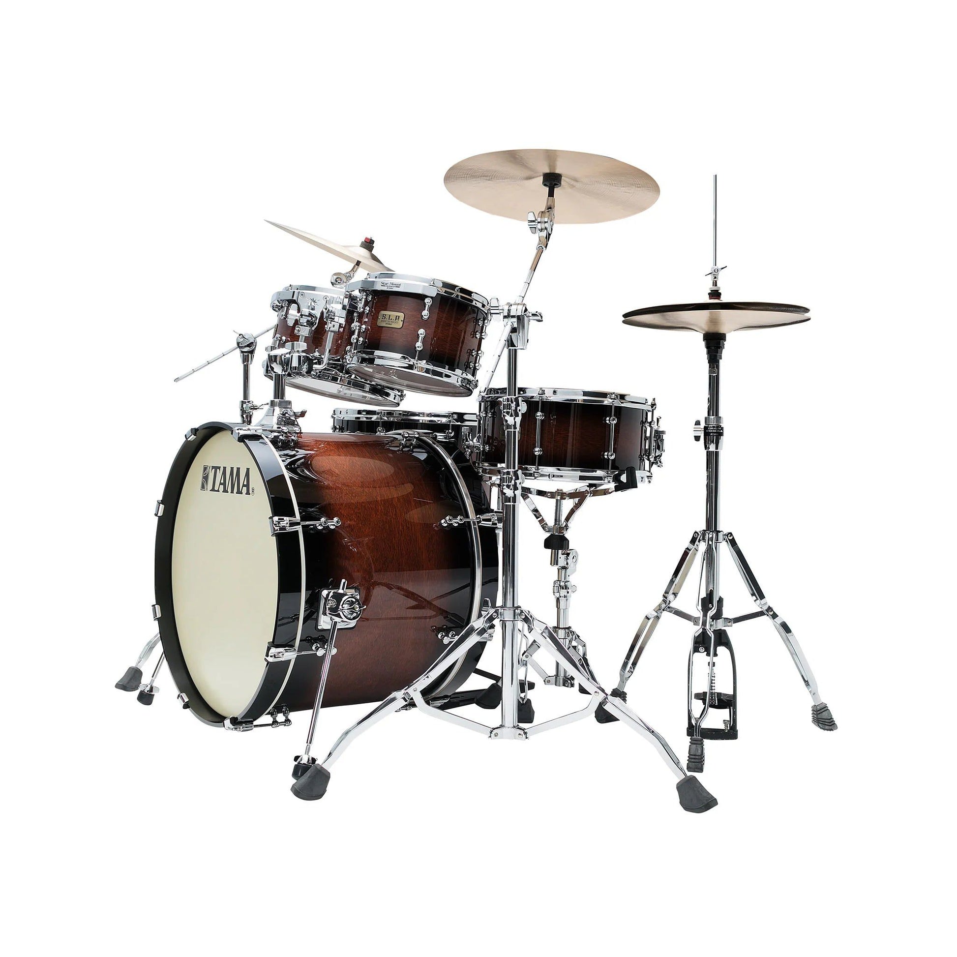 Trống Cơ Tama SLP Dynamic Kapur LKP42HTS (22/10-12/16), Gloss Black Kapur Burst - Việt Music