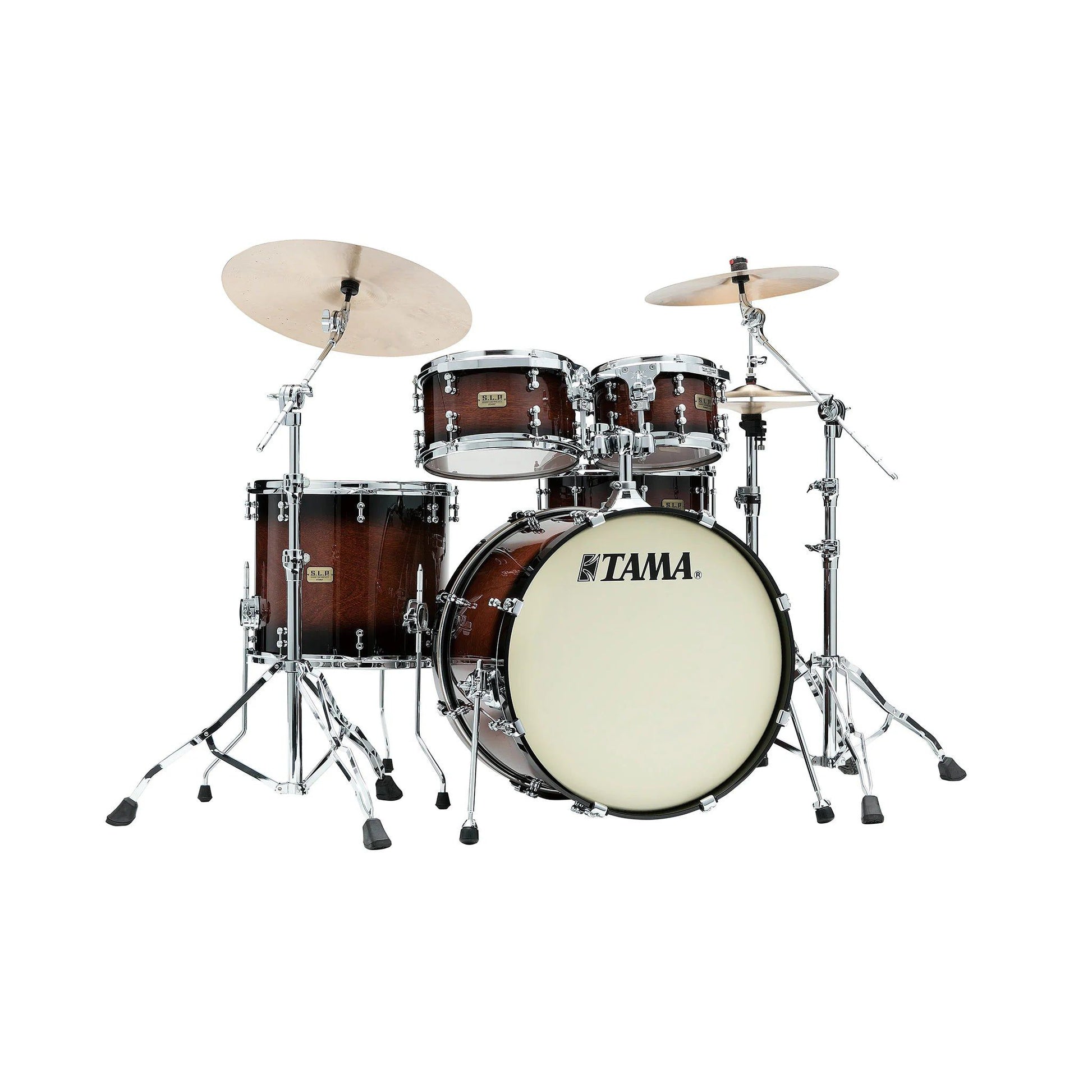 Trống Cơ Tama SLP Dynamic Kapur LKP42HTS (22/10-12/16), Gloss Black Kapur Burst - Việt Music