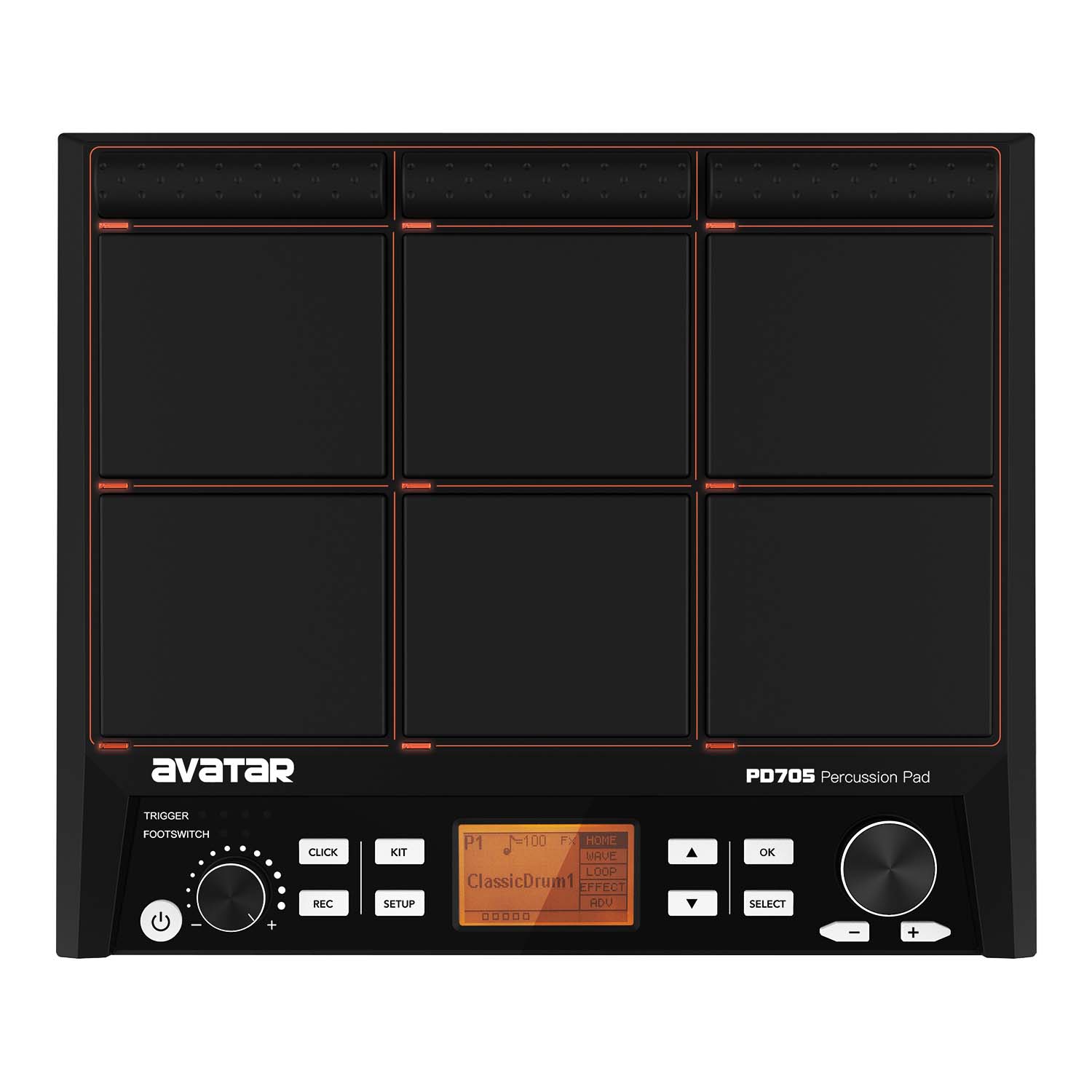 Trống Điện HXW Avatar PD705 Percussion Pad, Combo - Việt Music