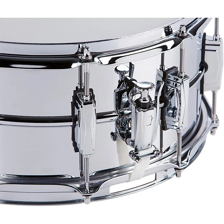 Trống Snare Ludwig Supraphonic Snare Drum Chrome 14 x 6.5 in. - Việt Music