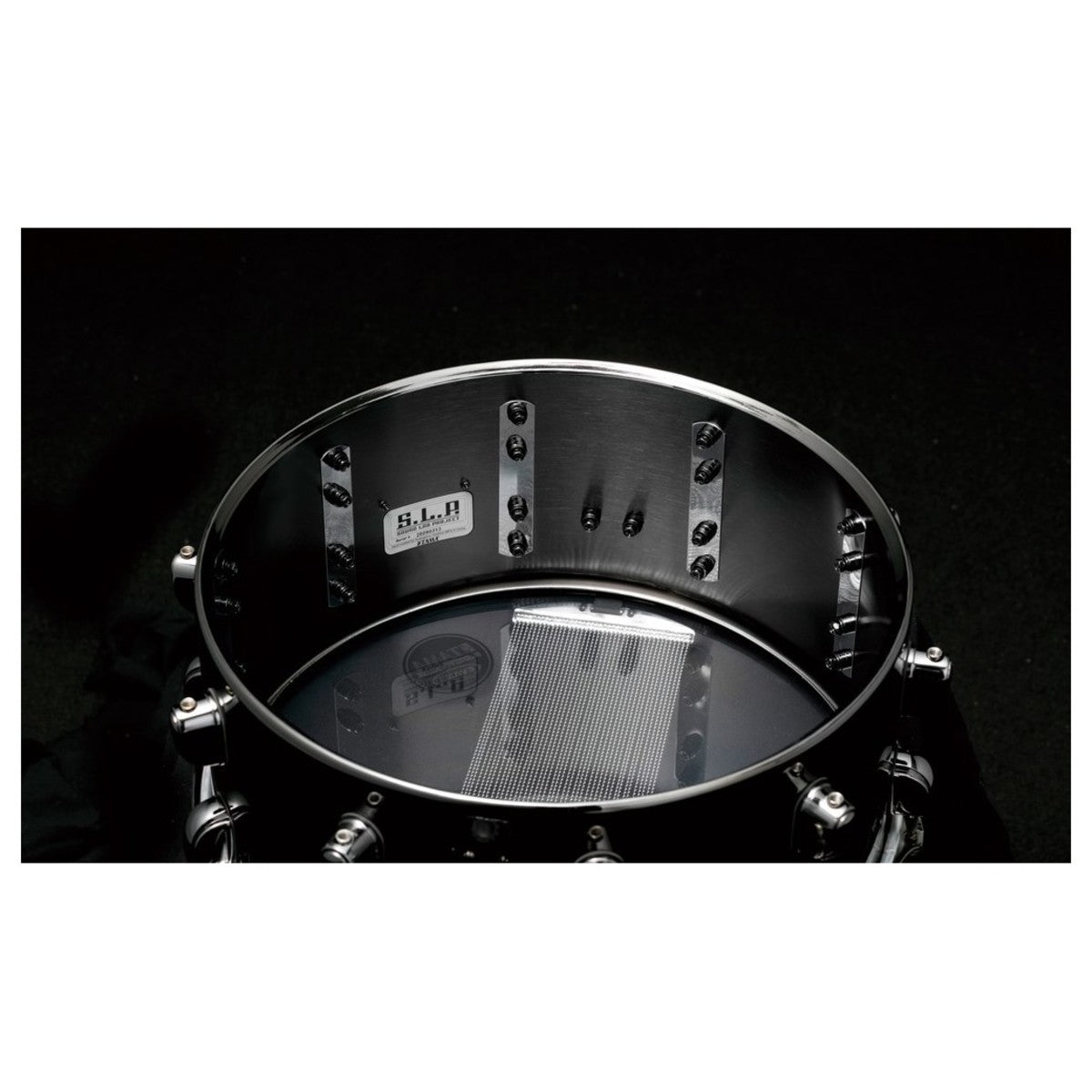 Trống Snare TAMA LBR1465 14x6.5inch SLP, Black - Việt Music