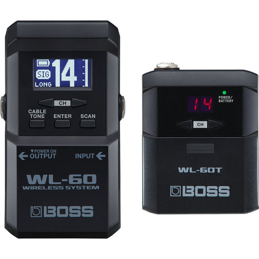 Bộ Thu Phát Tín Hiệu Không Dây Boss WL-60 - Instrument Wireless System - Việt Music