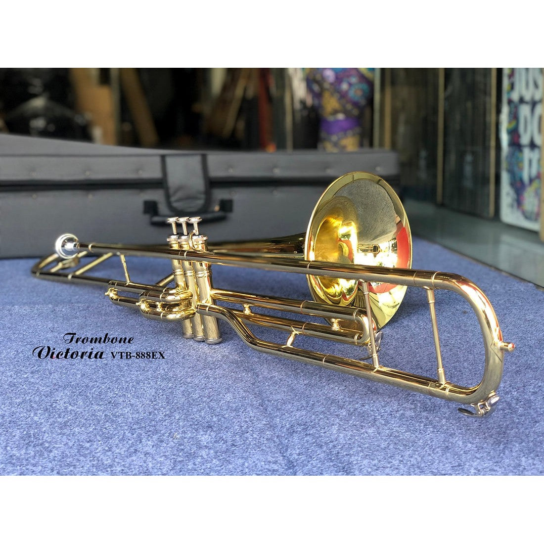 Kèn Trombone VTB-888EX Logo Victoria - Việt Music