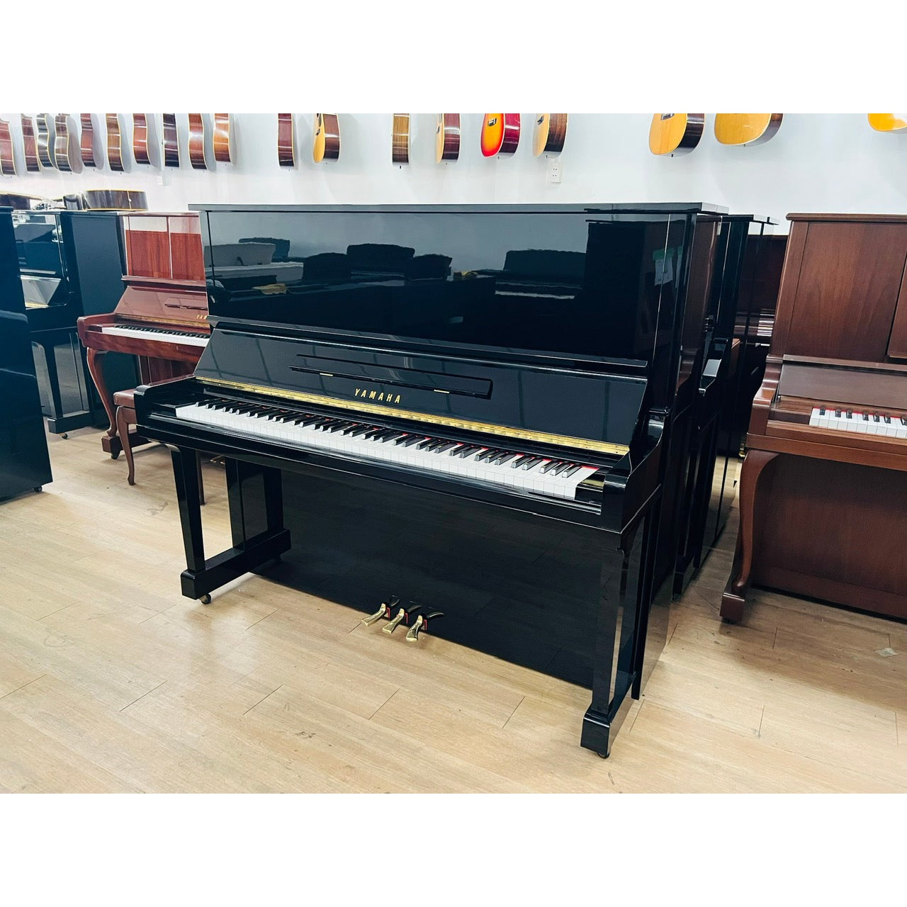 Đàn Piano Cơ Upright Yamaha U-30BL - Qua Sử Dụng - Việt Music