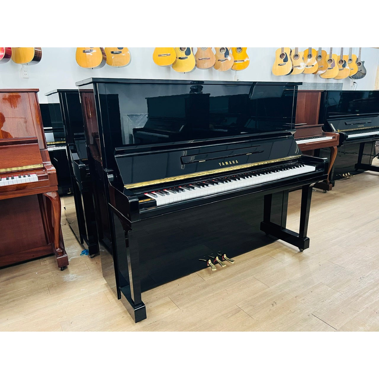 Đàn Piano Cơ Upright Yamaha U-30BL - Qua Sử Dụng - Việt Music