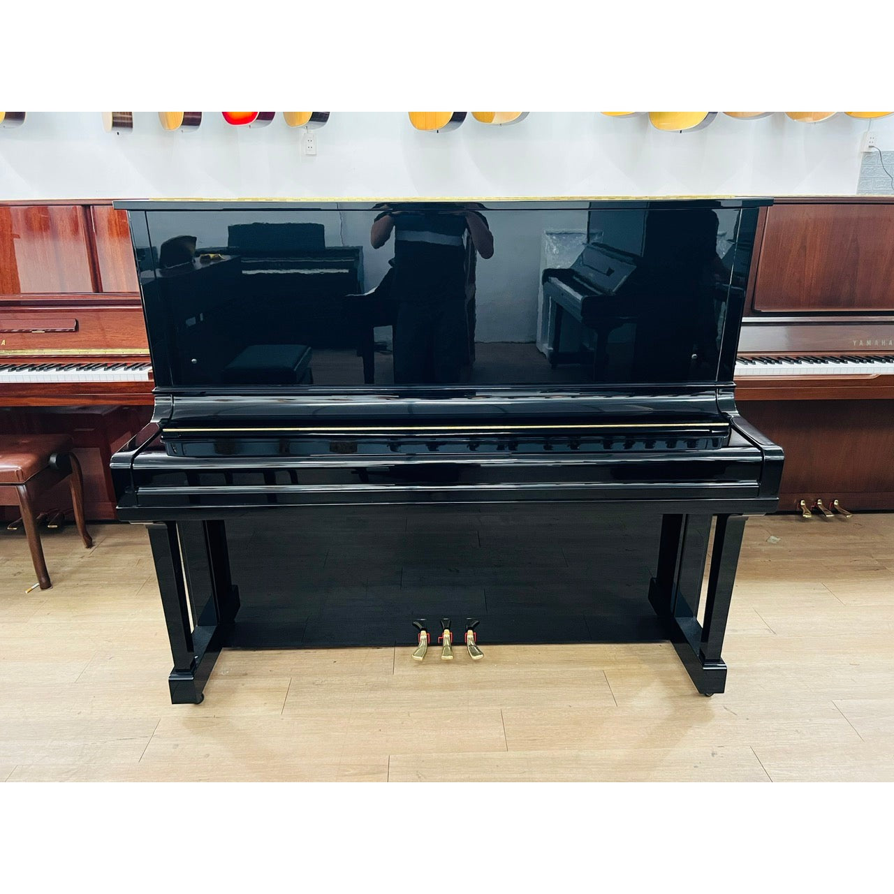 Đàn Piano Cơ Upright Yamaha U-30BL - Qua Sử Dụng - Việt Music