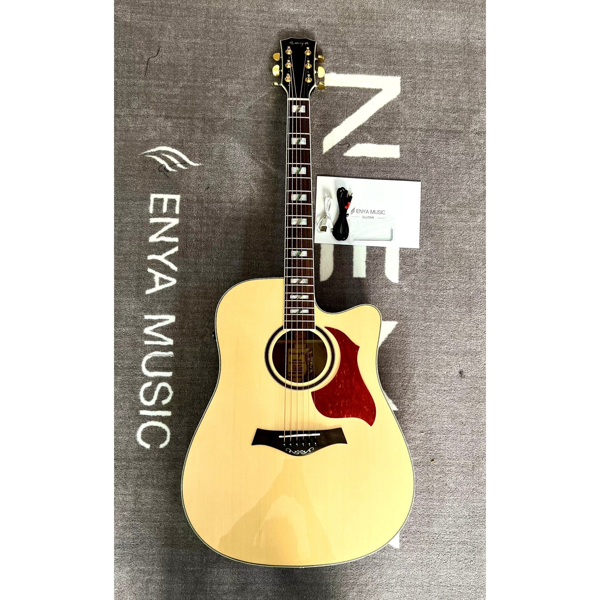 Đàn Guitar Acoustic Enya ED-18 EQ AcousticPlus - Việt Music