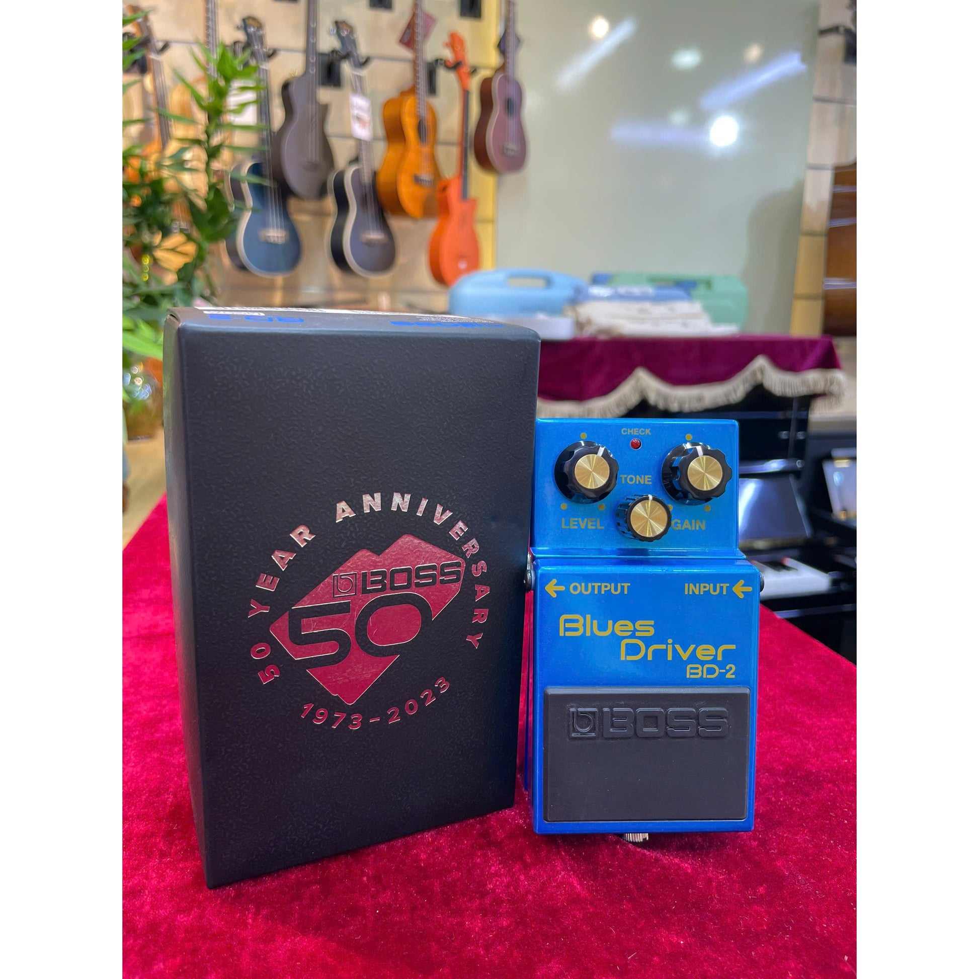 Pedal Guitar Boss BD-2-B50A Blues Driver Limited Edition 50th Anniversary - Việt Music